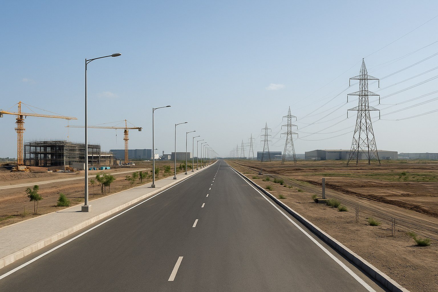 95% of Dholera SIR Phase 1 Infrastructure Completed, Confirms Gujarat Govt