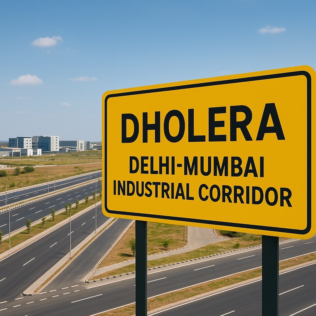 Dholera Node Finalized under DMIC Master Plan