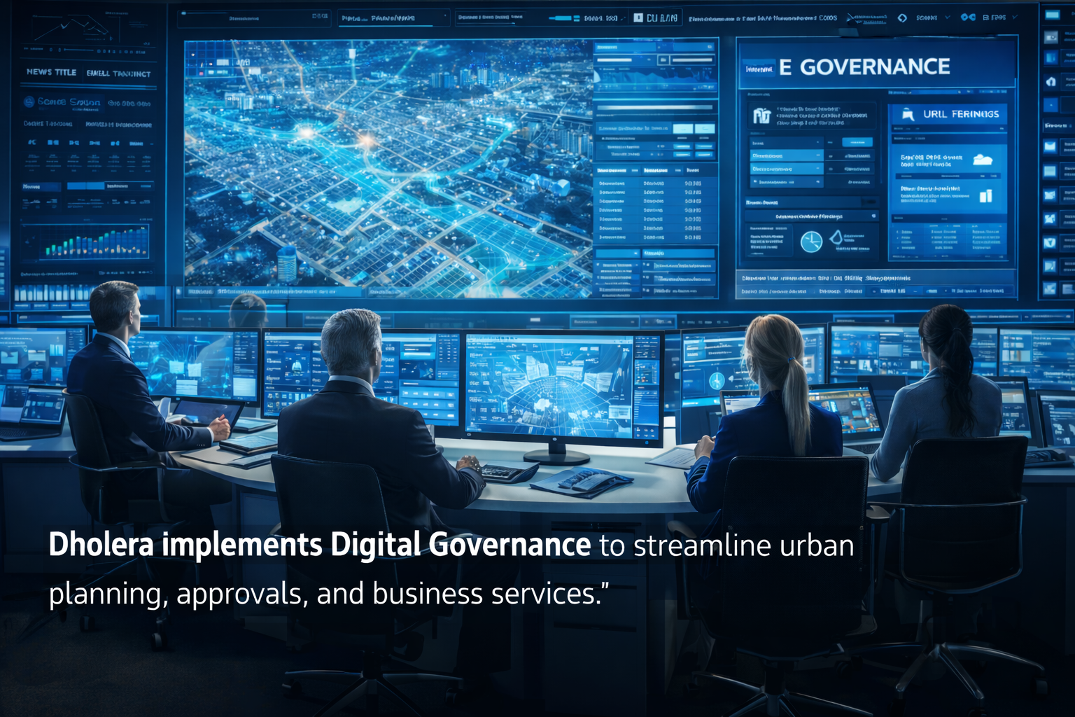 Dholera SIR Implements Digital Governance for Efficient Urban and Business Services