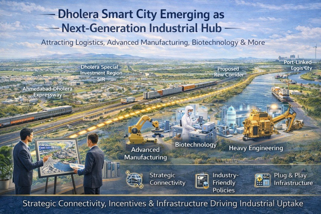 Dholera Smart City Emerges as a Next-Generation Industrial Hub