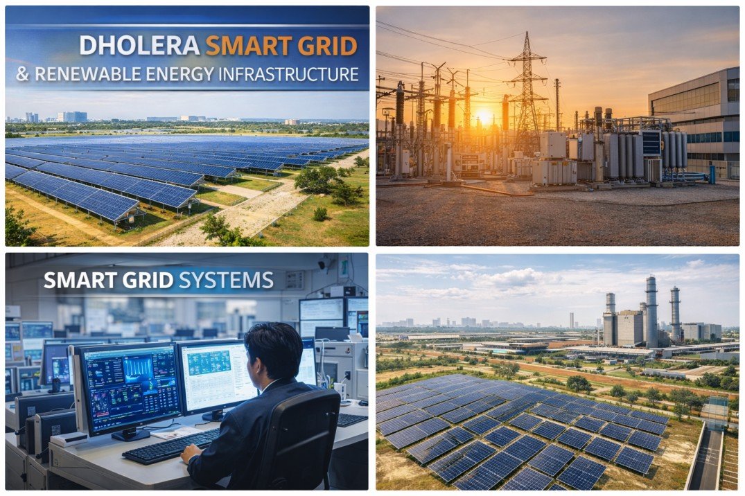 Dholera Smart Grid & Renewable Energy Infrastructure Gains Momentum