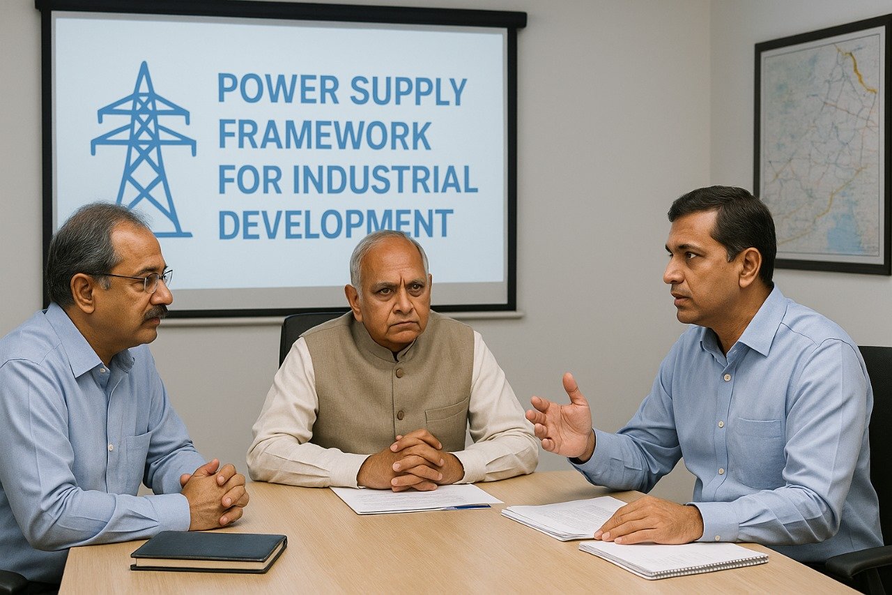 Discussions Held on Power Supply Framework for Dholera Industries