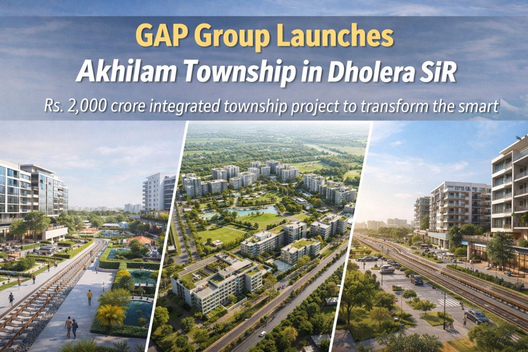 GAP Group Engages Blocher Partners for Rs. 2,000 Crore Integrated Township ‘Akhilam’ at Dholera SIR