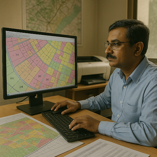 GIS-Based Land Pooling and Digitization Ramped Up