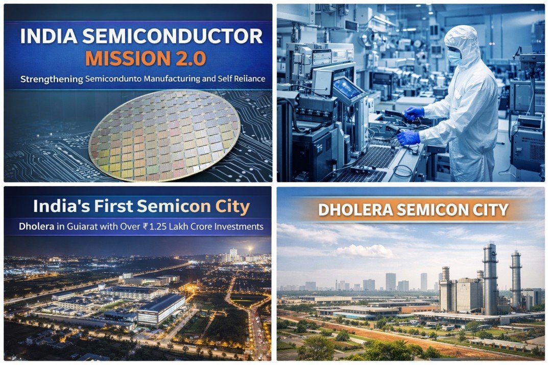India Semiconductor Mission 2.0 | Dholera Emerging as India’s First Semicon City