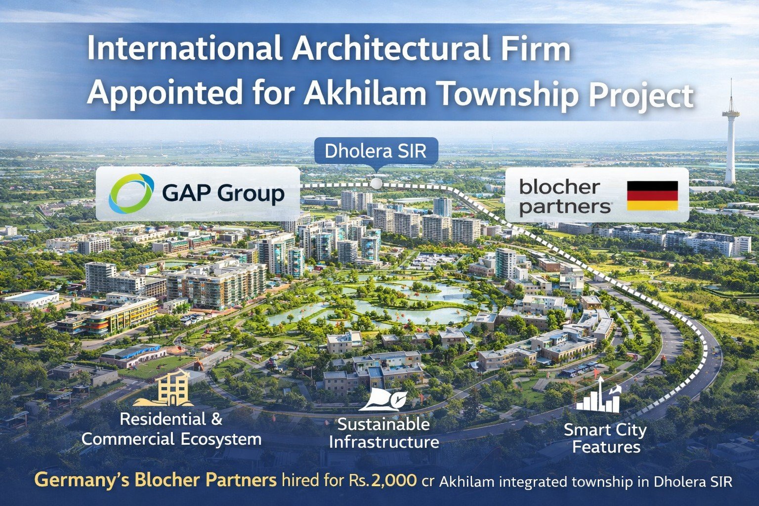 International Architectural Firm Appointed for Akhilam Township Project