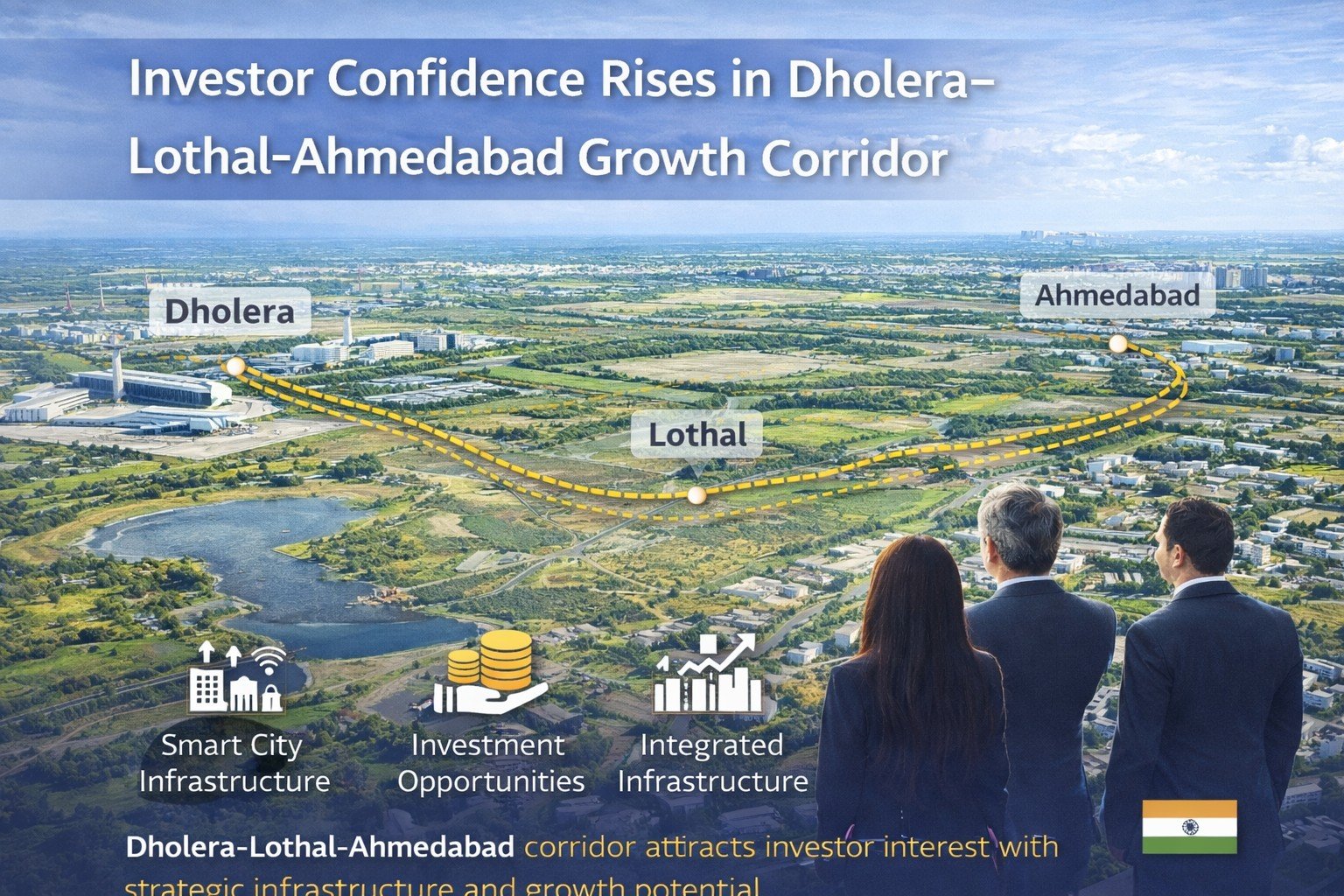 Investor Confidence Rises in Dholera‑Lothal‑Ahmedabad Growth Corridor