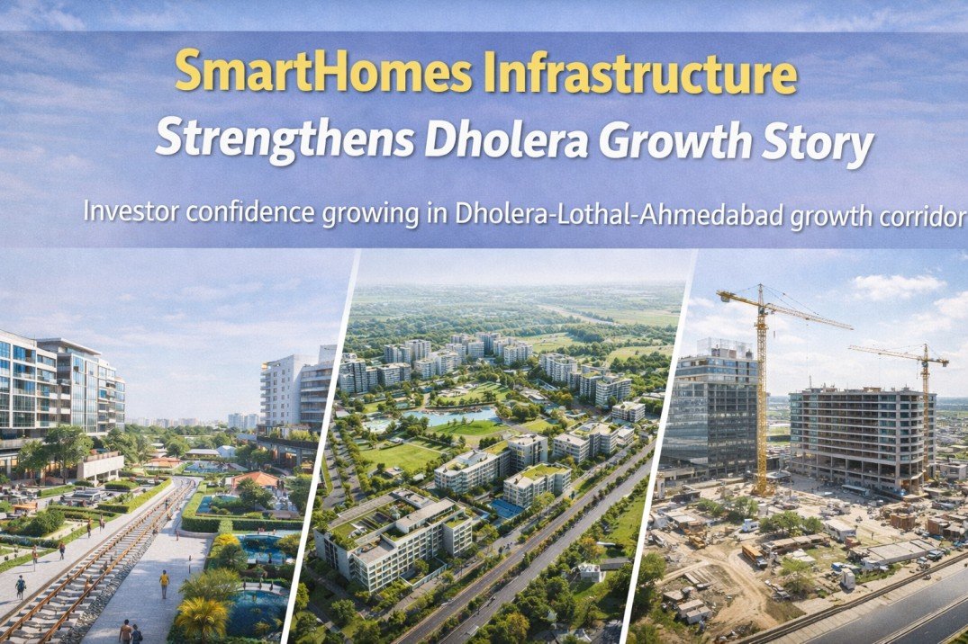 SmartHomes Infrastructure Boosts Investor Confidence in Dholera-Lothal-Ahmedabad Corridor