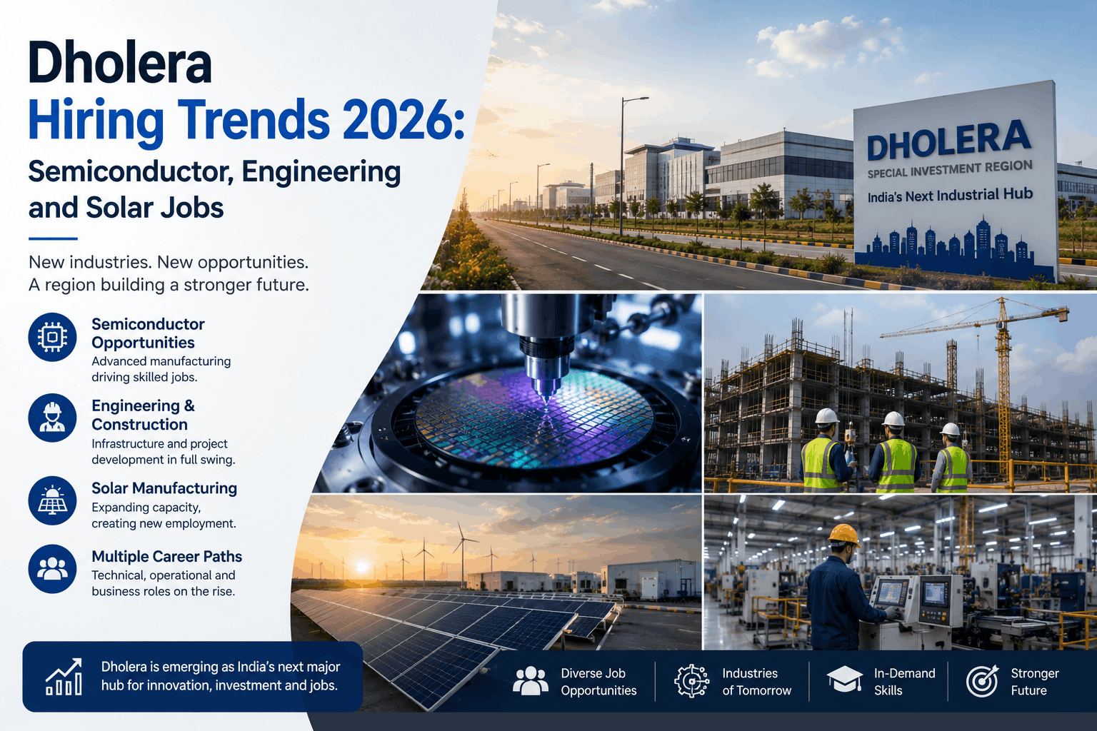 Dholera Hiring Trends 2026: Semiconductor, Engineering and Solar Jobs