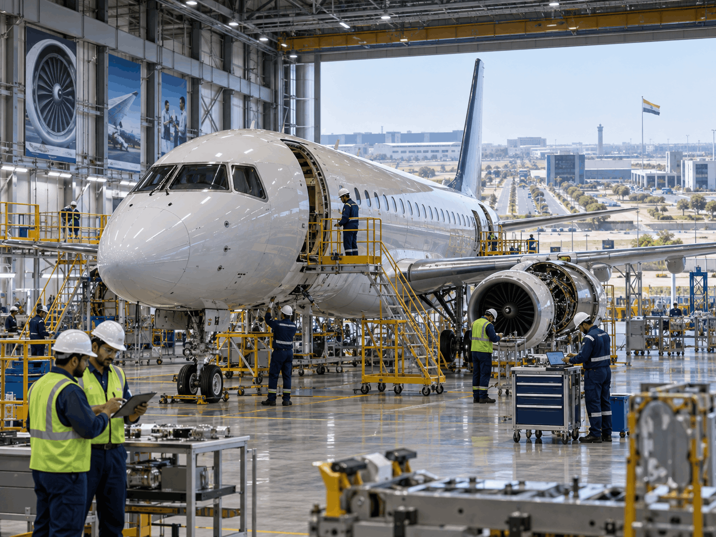 Why Dholera Is Emerging as an Aerospace Manufacturing Hub: Adani–Embraer E175 Assembly Plan Explained